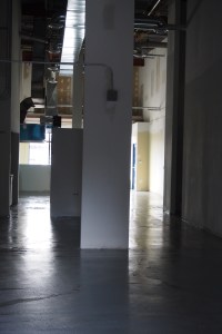 Cauldron back door view