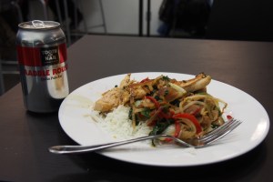 beer, Tooth and Nail, stir fry, meal