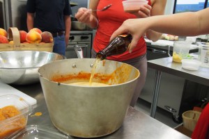 Adding the right beer makes all the difference in the bbq sauce.