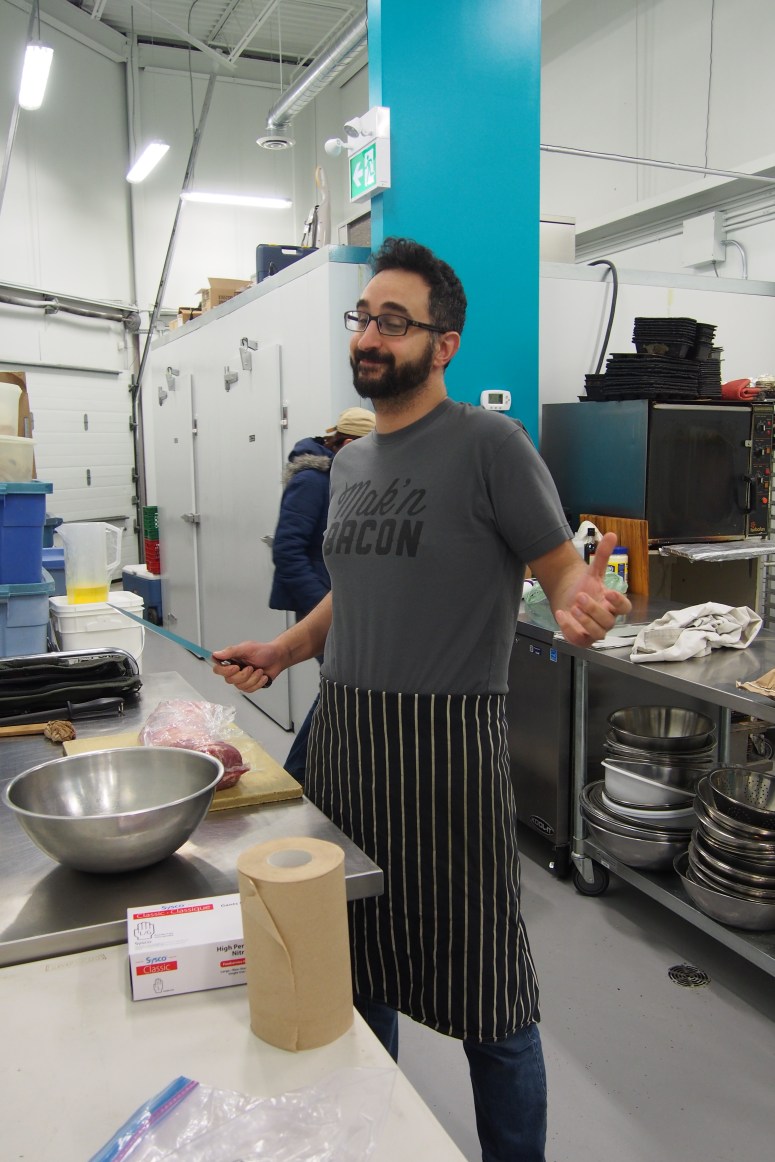 Gongfu Bao Street Cart founder, Tarek in full comic style.